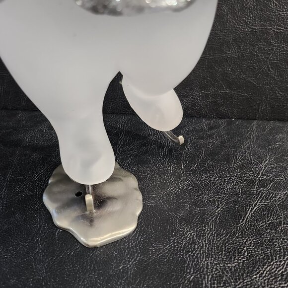 11 Inch, Holiday Frosted Ice Skating, Snow Lady, Christmas Decor - Picture 3 of 10